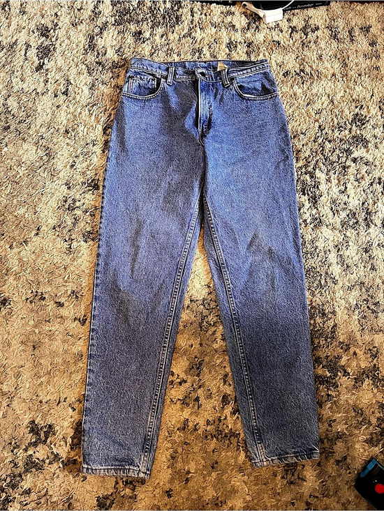Levi's Denim - Levi's 505 Straight Leg Jeans Waist 11 Blue